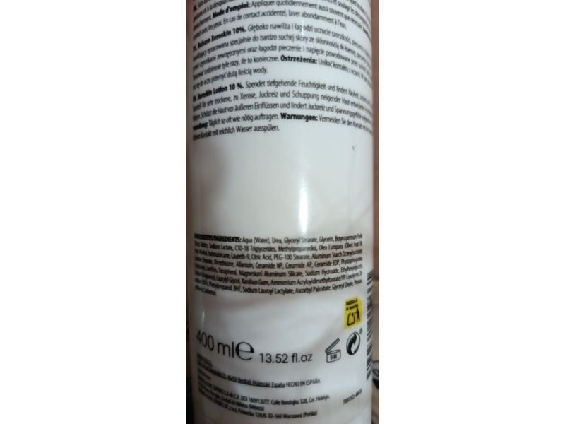 Parabotica Xeroskin Lotion, Urea 10%, 13.52 fl oz/400 mL