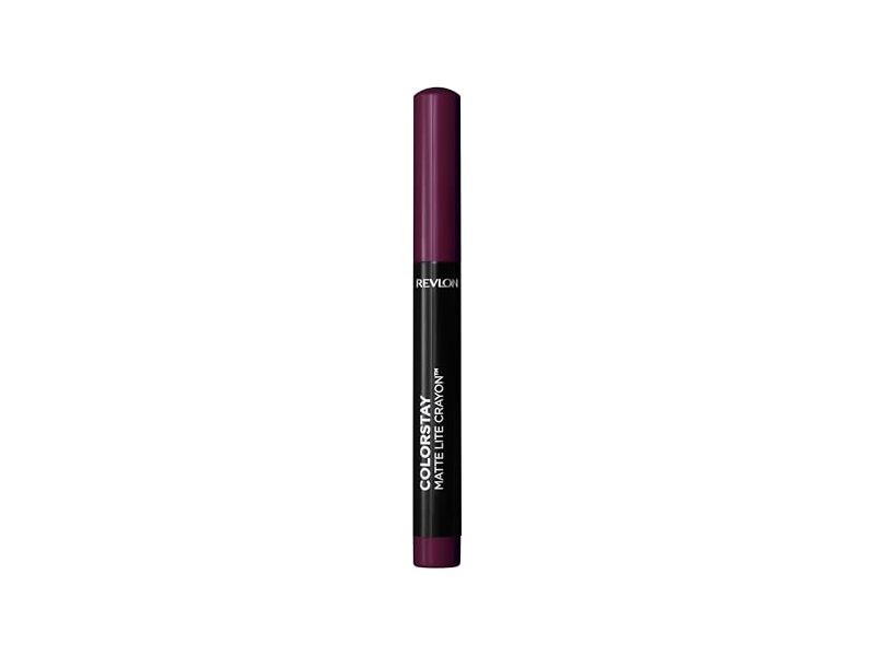 Revlon Colorstay Matte Lite Lipstick Crayon, 012 On Cloud Wine, 0.049 oz/1.4 g