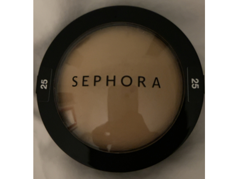 Sephora Microsmooth Powder, 25 Beige Light Yellow, 0.28 oz/8 g