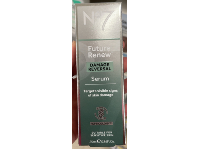 Boots No7 Future Renew Damage Reversal Serum, 0.84 fl oz/25 mL