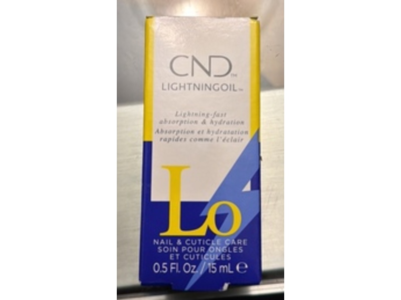 CND Nail & Cuticle Care, Lightningoil, 0.5 fl oz/15 mL