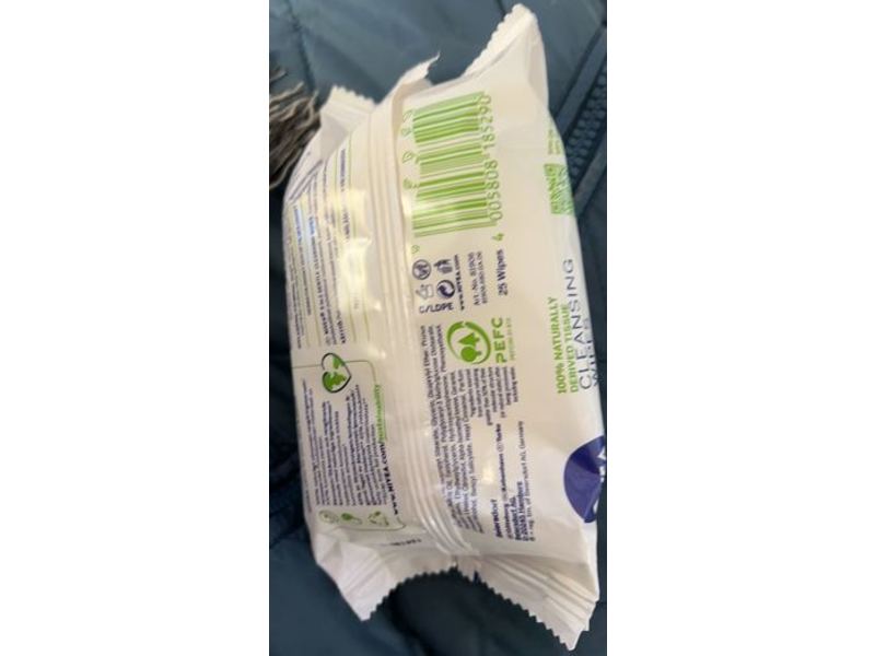 Nivea Cleansing Wipes Dry Skin, 25 Count