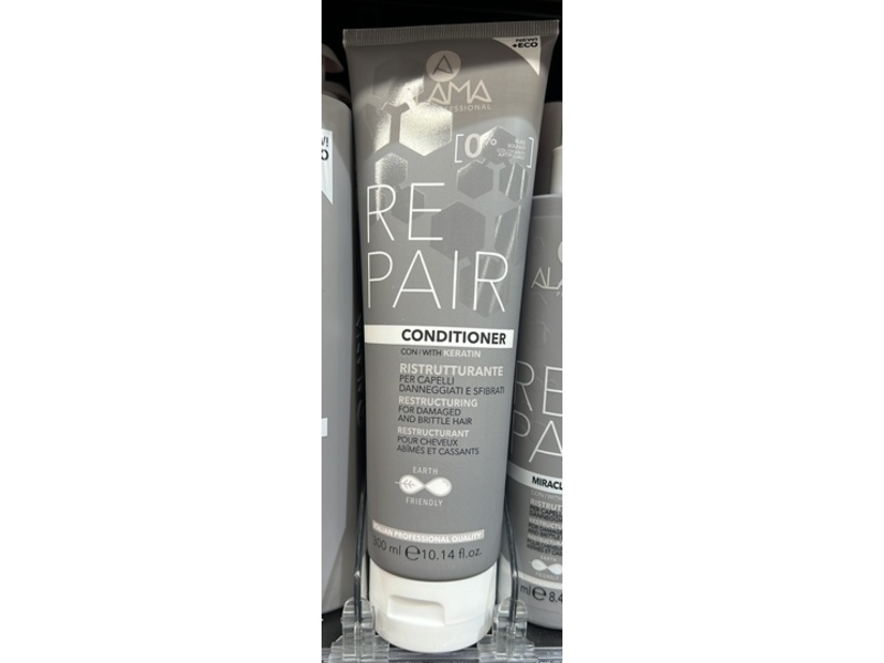 Alama Repair Conditioner, Keratin, 10.14 fl oz/300 mL