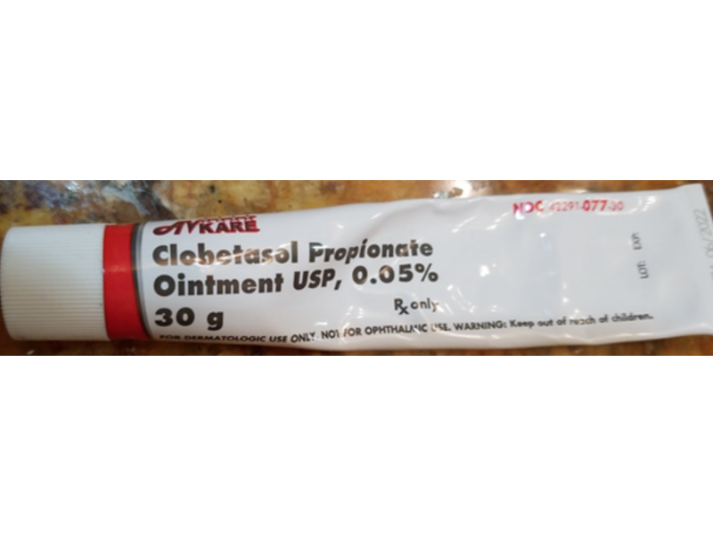 Clobetasol Propionate Ointment USP, 0.05%, 30 g, Avkare (RX)