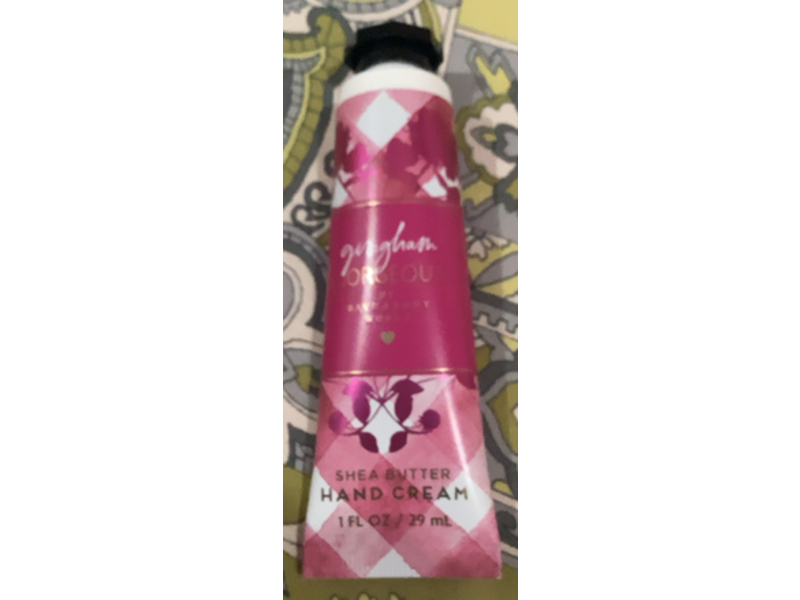 Bath & Body Works Hand Cream, Gingham Gorgeous,1 fl oz/29 mL