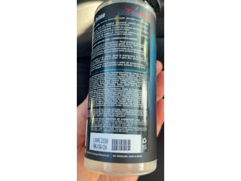 Truss Miracle Deluxe Prime Hair Reconstructor, 8.79 fl oz/260 mL