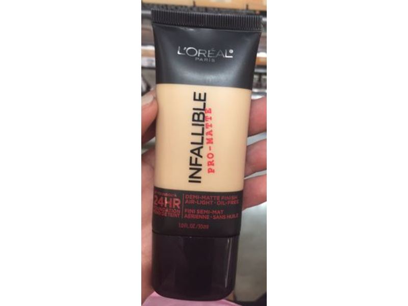 L'Oreal Paris Infallible Pro-Matte Foundation Makeup, Fresh Beige, 1 fl oz/30 mL