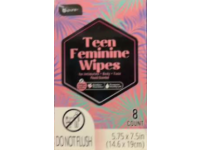b.pure Teen Feminie Wipes, 8 Count - thumbnail 1