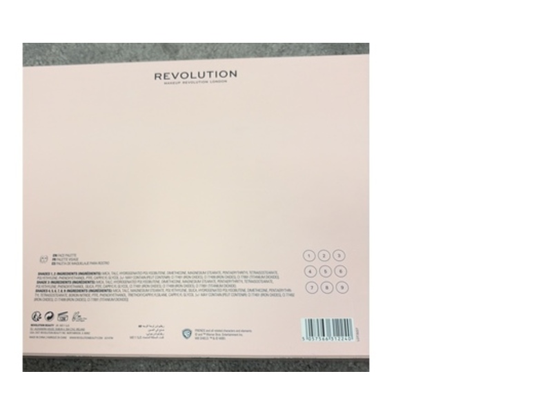 Revolution x Friends Grab A Cup Light To Medium Face Palette