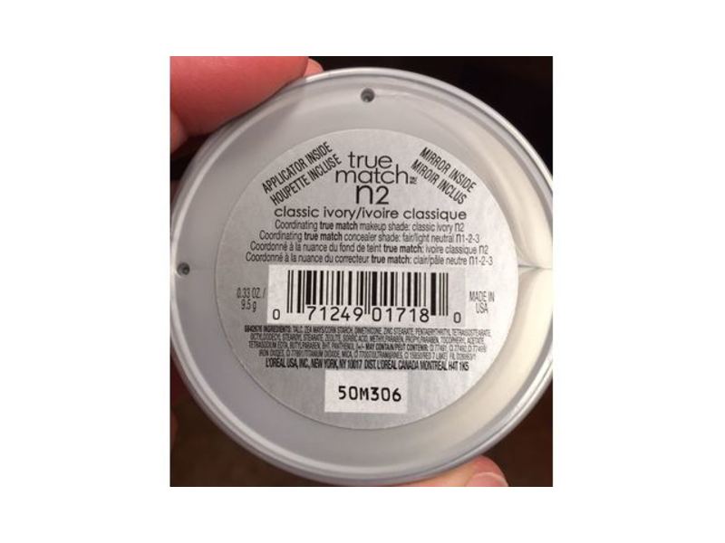 L'Oreal Paris True Match Super-Blendable Powder, N2 Light, 0.33 oz/9.5 g