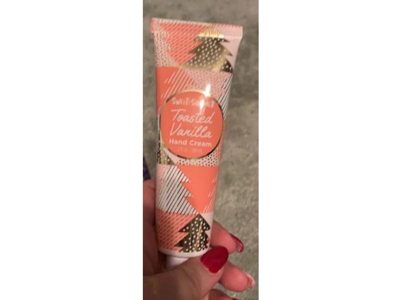 Sweet & Shimmer Hand Cream, Toasted Vanilla, 120 mL
