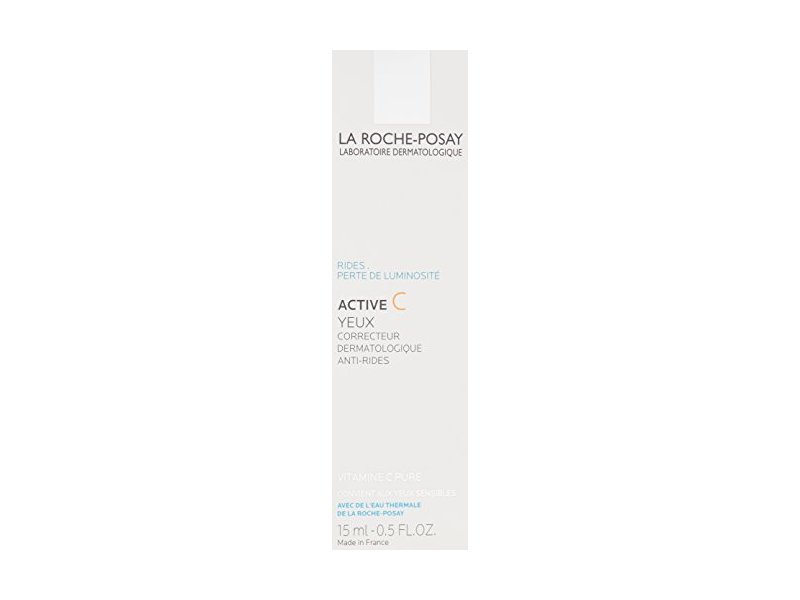 La Roche-Posay Active C Eyes Dermatological Anti-Wrinkle Treatment Vitamin C Eye Serum, 0.5 Fl. Oz.