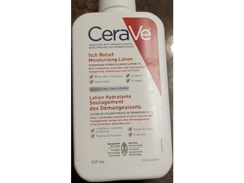 CeraVe Itch Relief Moisturizing Lotion, 237 mL