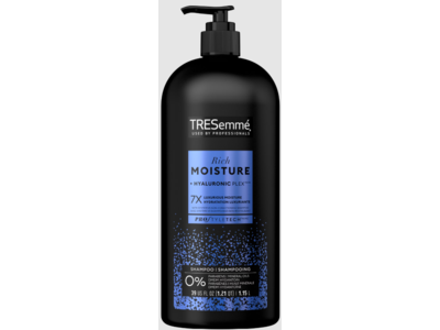 Tresemme Rich Moisture Shampoo, Hyaluronic Plex, 39 fl oz/1.15 L