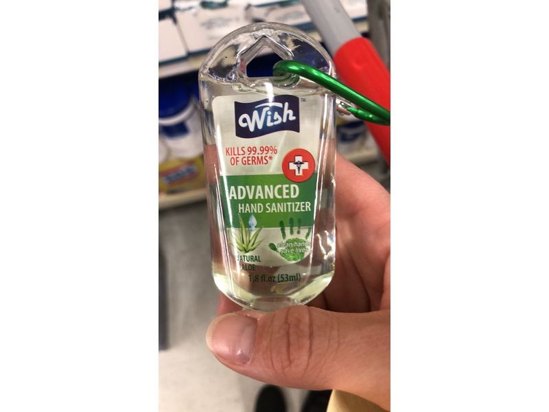 Wish Advanced Hand Sanitizer, 1.8 oz