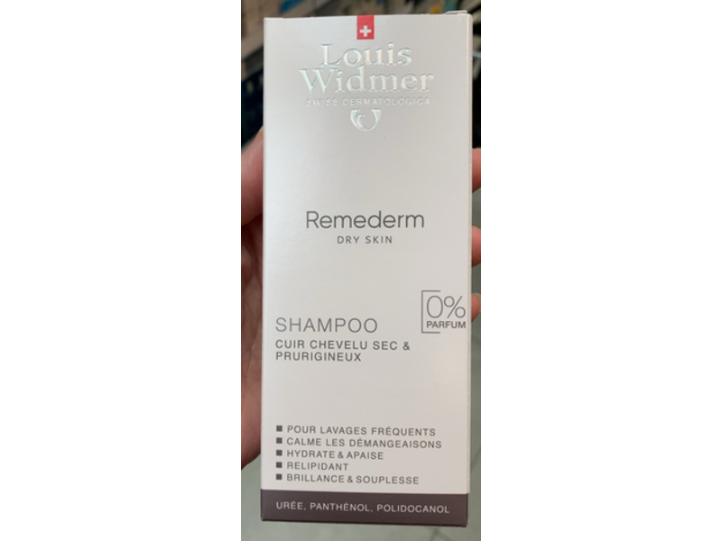 Louis Widmer Remederm Dry Skin Shampoo, 150 mL