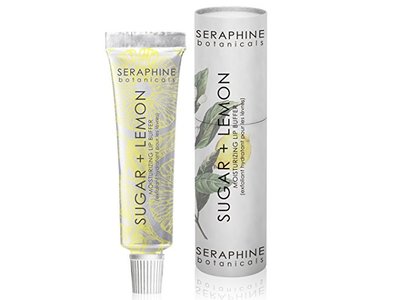 Seraphine Botanical Moisturizing Lip Buffer, Sugar + Lemon, 0.46 fl oz/13 g