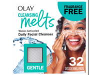 Olay Cleansing Melts Daily Facial Cleanser, Gentle, 32 Count - Image 2