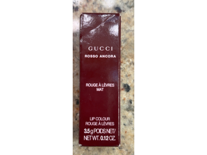 Gucci Lip Colour, 509 Rosso Ancora, 0.12 oz/3.5 g