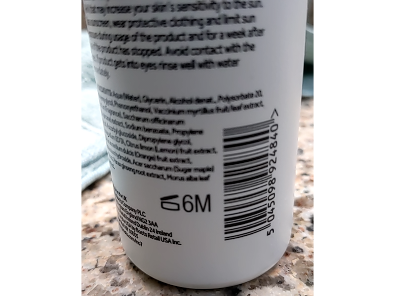 No7 Protect & Perfect Intense Advanced Cleansing Water, 6.7 fl oz