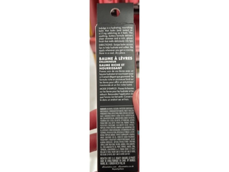 e.l.f. Glow Reviver Melting Lip Balm, Pink Lemonade, 0.52 fl oz/15 g