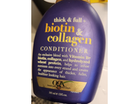Ogx Thick & Full+Biotin & Collagen Conditioner, 13 fl oz/385 mL - thumbnail 2