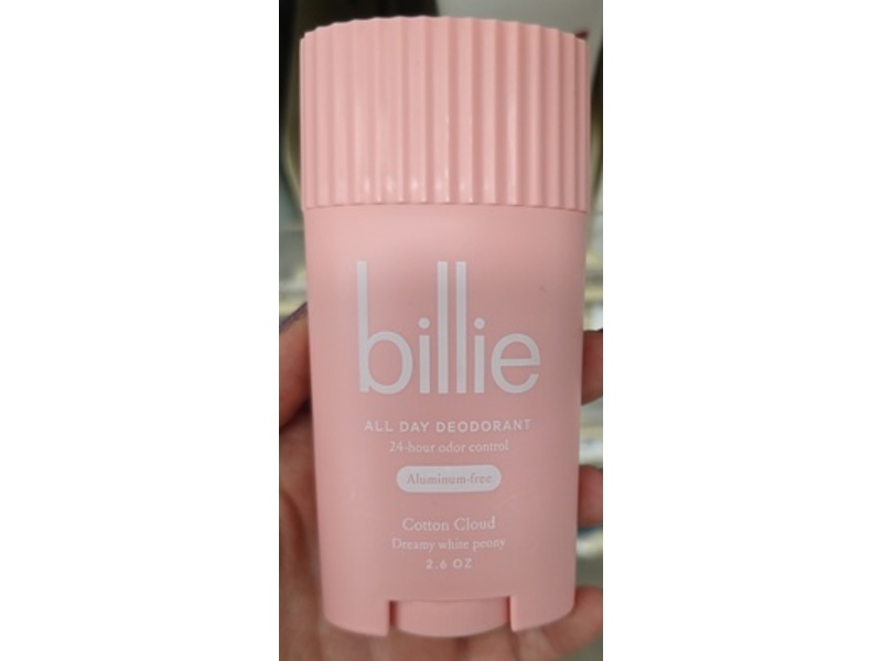 Billie All Day Deodorant, Cotton Cloud, 2.6 oz