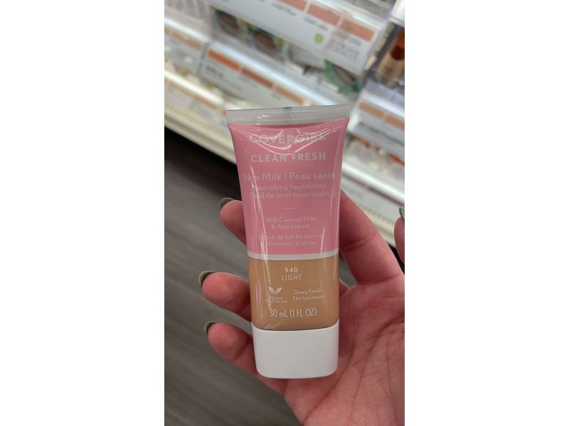 CoverGirl Clean Fresh Skin Milk Foundation, Light 540, 1 fl oz/30 mL.
