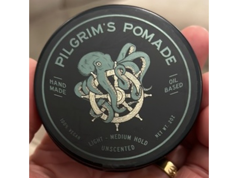 Pilgrim's Pomade, Light-Medium Hold, Unscented, 2 oz