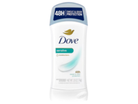 Dove 48H Sweat & Odor Protection Antiperspirant Deodorant, Sensitive, 2.6 oz/74 g, Pack Of 6 - thumbnail 1