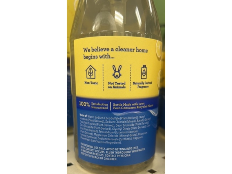 Ever Spring Liquid Hand Soap, Limoncello Spritz, 12 fl oz/354.8 mL