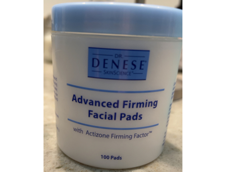 Dr. Denese Skinscience Advanced Firming Facial Pads, Actizone Firming Factor, 100 Count