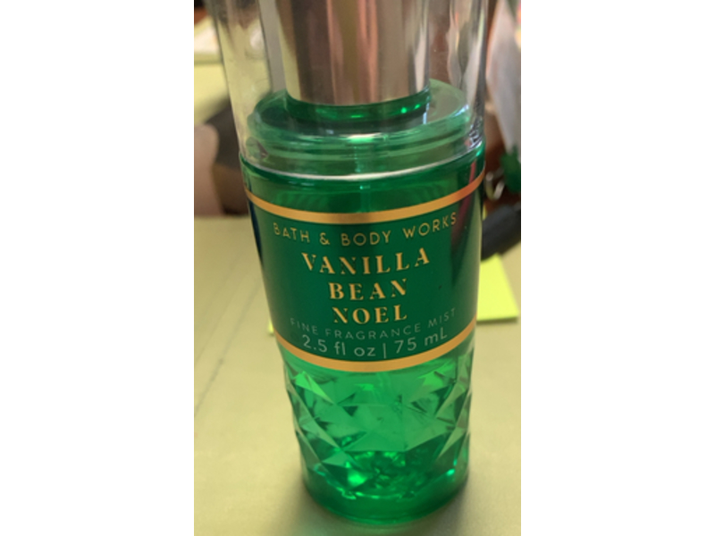 Bath & Body Works Fine Fragrance Mist, Vanilla Bean Noel, 2.5 fl oz/75 mL