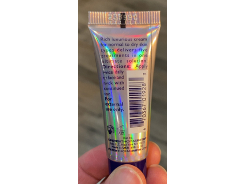 Peter Thomas Roth Ultimate Solution 5 Multitasking Moisturizer, 0.25 fl oz/7.5 mL