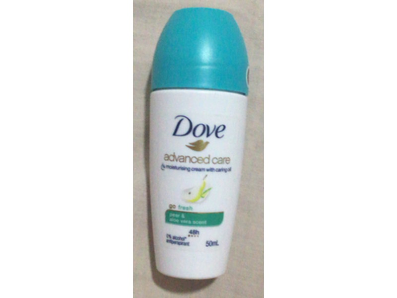 Dove Advanced Care Go Fresh Antiperspirant, Pear & Aloe Vera Scent, 50 mL