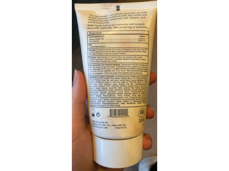 EmerginC Sun Tinted Sunscreen, SPF 30+, 4.40 oz/125 mL