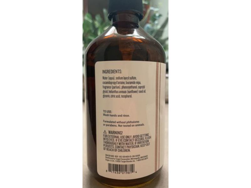 Magnolia Hearth & Hand Pampas Hand Soap,12 fl oz/355 mL