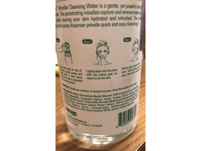 Epielle Micellar Cleansing Water, 8 fl oz/240 mL