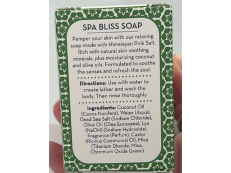 Naples Soap Company Spa Bliss Soap, Beach & Bamboo, 5.3 oz/150.3 g