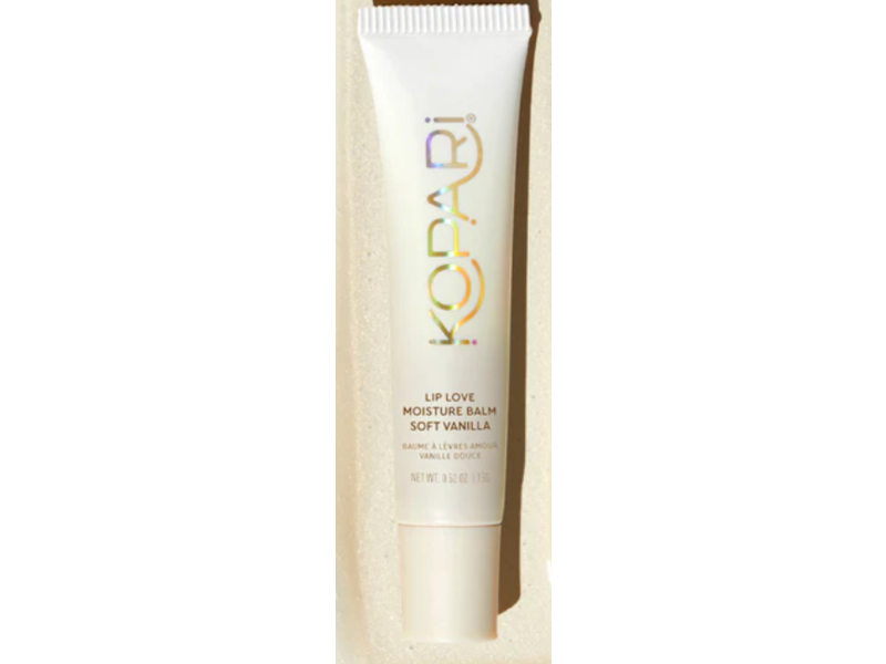 kopari Lip Love Moisture Balm, Soft Vanilla, 0.1 oz/3 g