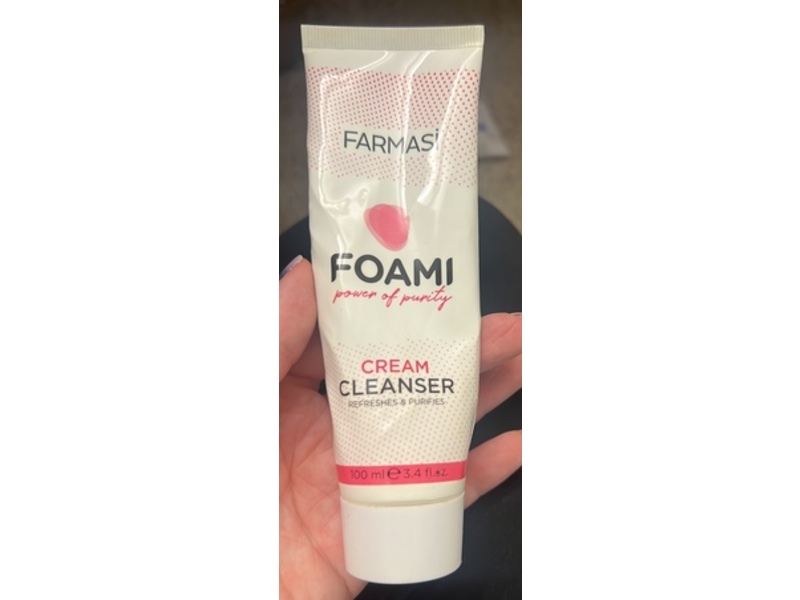 Farmasi Foami Cream Cleanser, 3.4 fl oz/100 mL