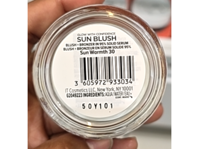 It Glow With Confidence Sun Blush + Bronzer, Sun Warmth 30, 0.63 oz/18 g