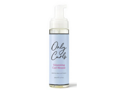 Only Curls Volumising Curl Mousse, Rice Water & Protein, 6.7 fl oz/200 mL