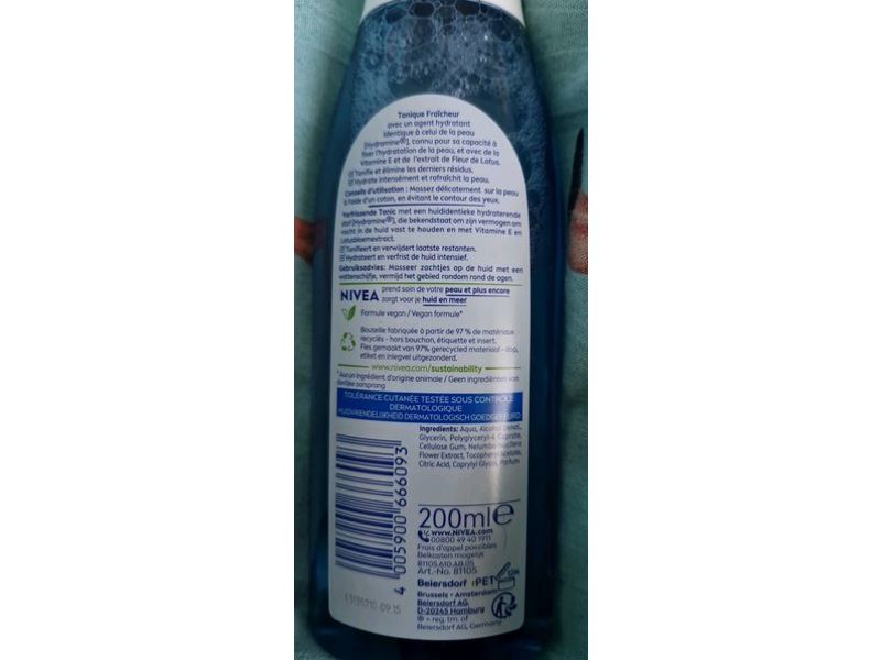 Nivea Essentials Refreshing Tonic, 200 mL