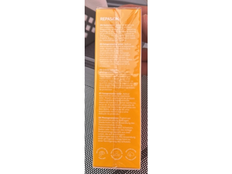 Sesderma Repaskin Invisible Light Texture, SPF 50+, 1.7 fl oz/50 mL