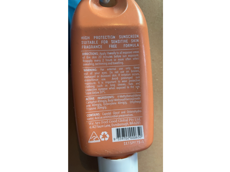 We Are Feel Good Sunscreen Lotion, SPF 50+, 75 mL
