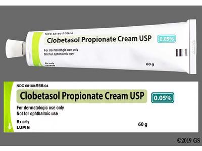 Clobetasol Propionate Cream USP 0.05%, 60 g, Lupin Pharmaceutical (RX)