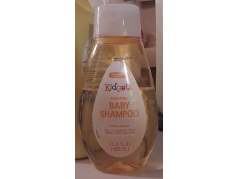 Kidgets Baby Shampoo, Tear-Free, 13.6 fl oz/400 mL