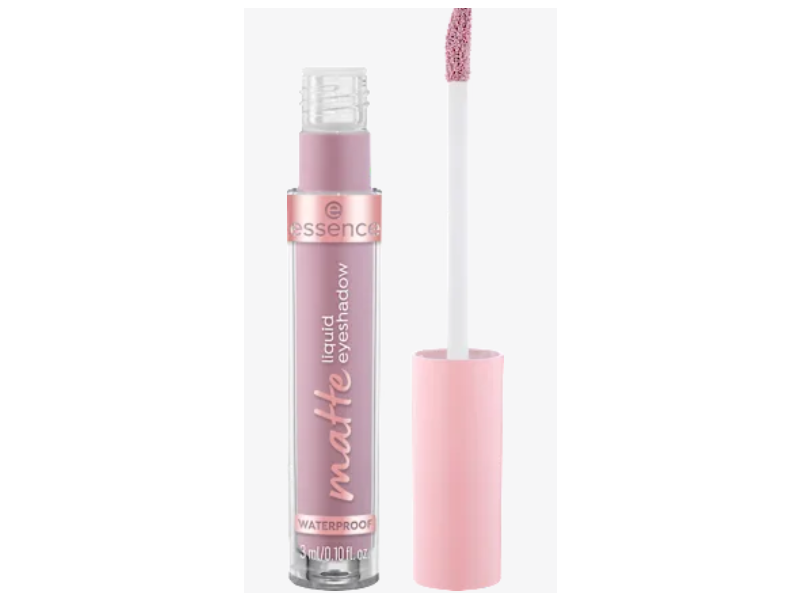 Essence Matte Waterproof Liquid Eyeshadow, Lavender Love, 0.10 fl oz/3 mL