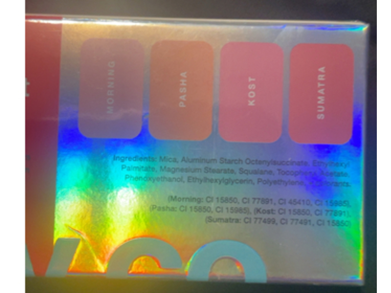 Toyfactory Squalane Powder Blush Palette, Sunset, 10 g